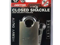 Dekton Closed Shackle Padlock 50mm